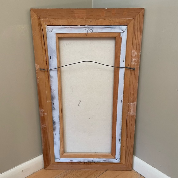 Victorian Pastel Oil Painting - Picture 6 of 8